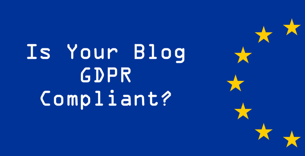 GDPR compliant blog