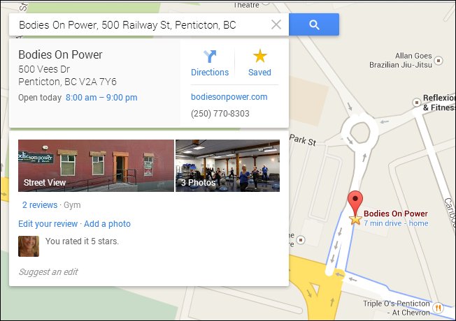 Google Business Listing Directions