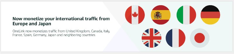 Amazon OneLink: Monetize Global Traffic with Just One Affiliate Link