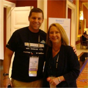 Shawn Collins and Rosalind Gardner at Affiliate Summit West 2011