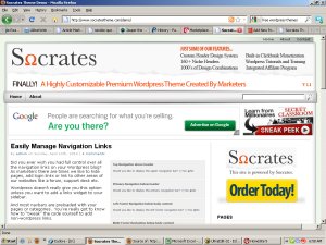 Socrates WordPress Theme